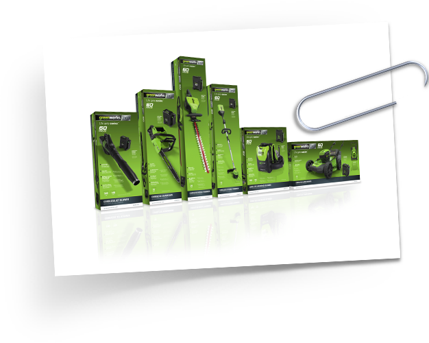 Greenworks PRO 60V Packaging