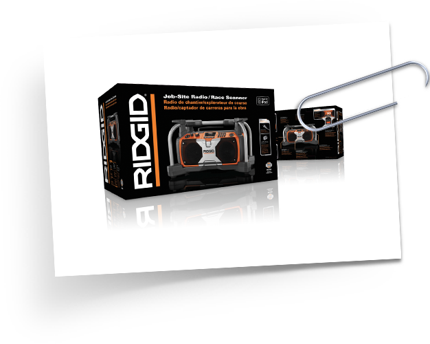 RIDGID Radio package